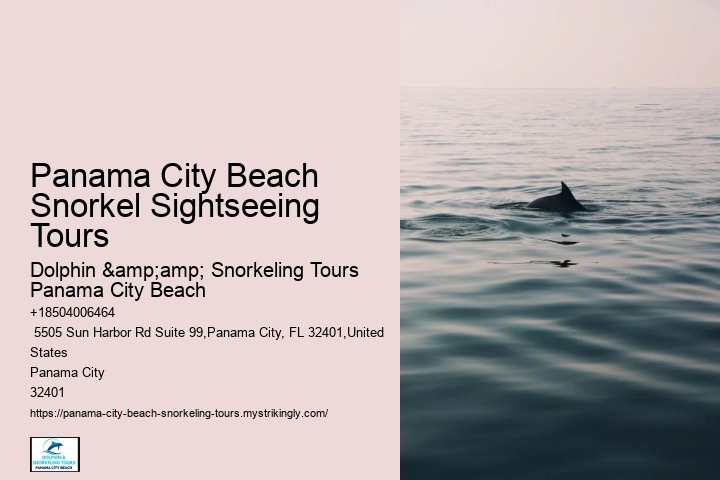 Panama City Beach Snorkel Sightseeing Tours